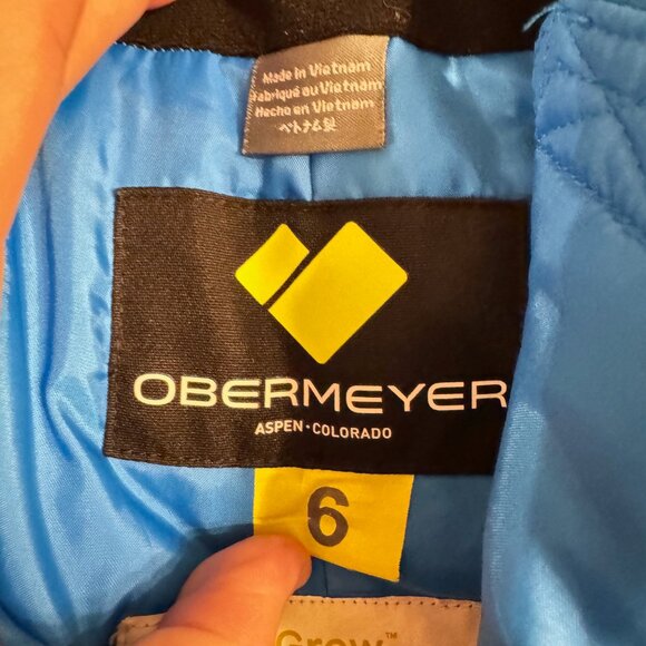 Obermeyer Kids Ski Bibs - Picture 3 of 3